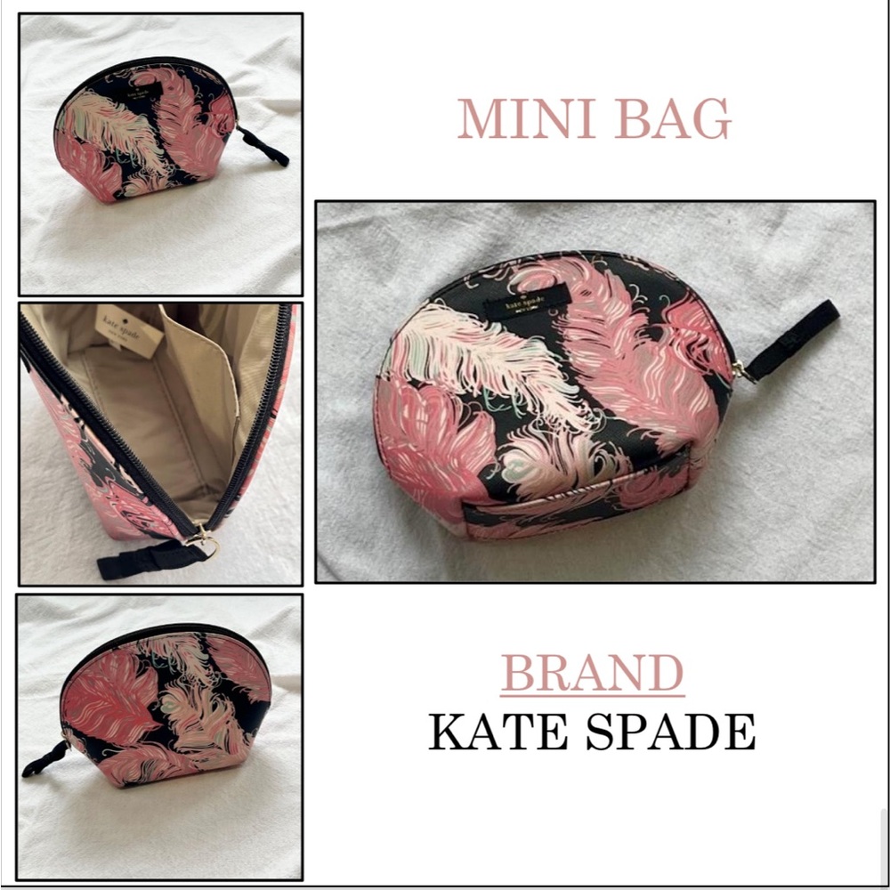 Kate Spade Floral Mini Bag in Pink and Black